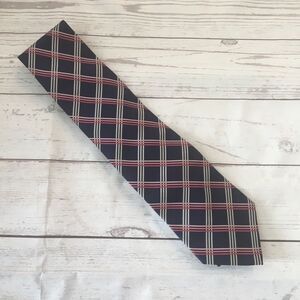 BROOKS BROTHERS Pure Silk Navy Pink Neck Ties